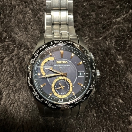 セイコーブライツソーラー電波10気圧