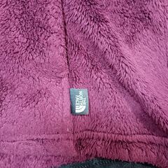 ノースフェイス ボアフリースベスト ワインレッド M/M WOMENの画像