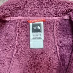 ノースフェイス ボアフリースベスト ワインレッド M/M WOMENの画像