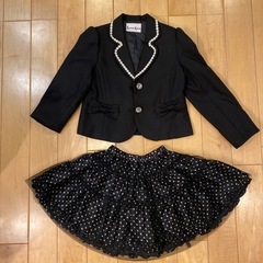 女子　キッズスーツ　ドレス　ワンピース　セット　サイズ130