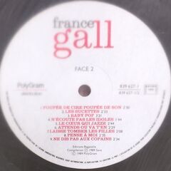 フランス・ギャル/France Gall　LPレコードの画像