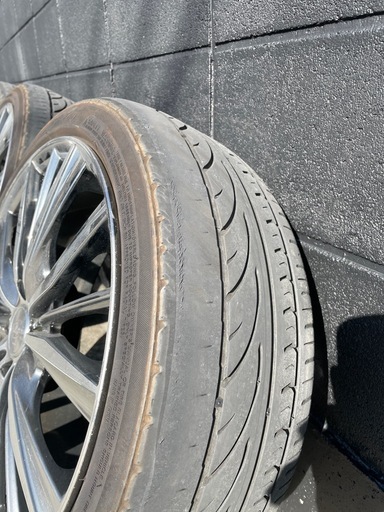 値下げ！Weds ヴェッズ レオニス　17インチ　4穴  7J +45