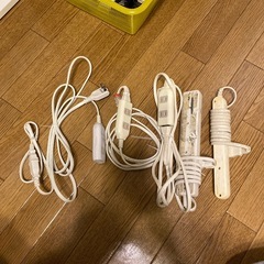 延長コード色々の画像