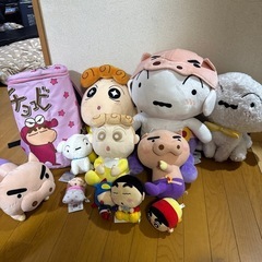 クレヨンしんちゃん」好きなもの持ってるぞ～ぬいぐるみ5個セット