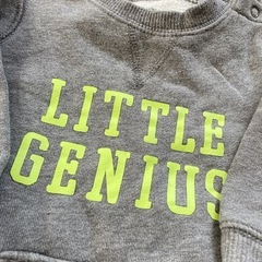 80cm 　グレー　ロンパース　の画像