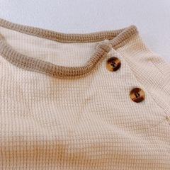 80cm 未使用　ロンパースの画像