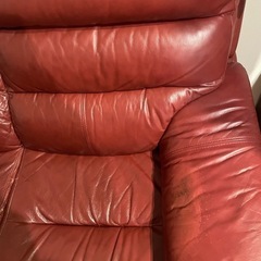 本革ソファの画像