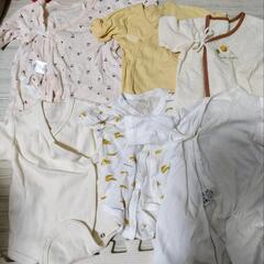 女の子50〜60サイズ肌着10点セットの画像