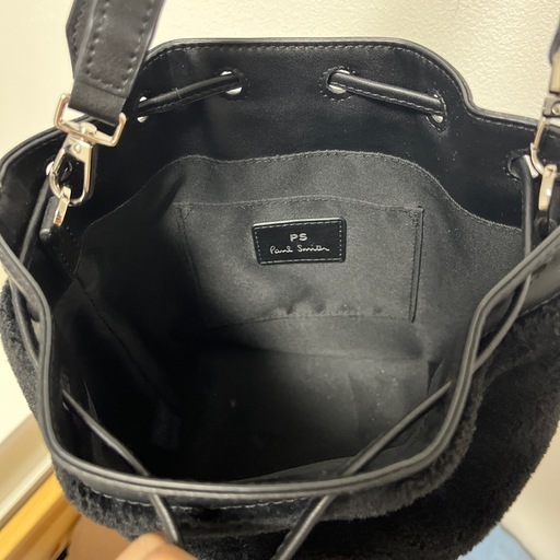 【美品】Paul Smith ブラックショルダーバッグ