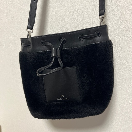 【美品】Paul Smith ブラックショルダーバッグ
