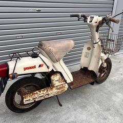 不動 パッソル YAMAHA 2E9 原付 スクーター 富山 ジャンク 部品取りの画像