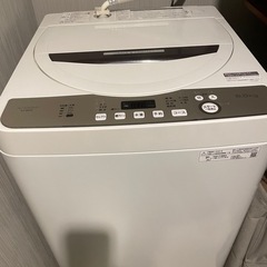 ※引渡予定確定※【2020年製造】SHARP縦型洗濯機6kg(4...