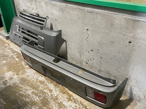 DA17V フロント、リアバンパー　モスグレー