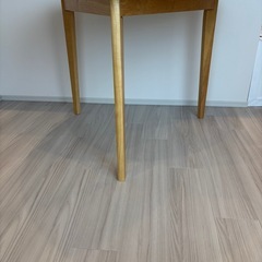 【85%OFF、新品】半円ダイニングテーブルの画像