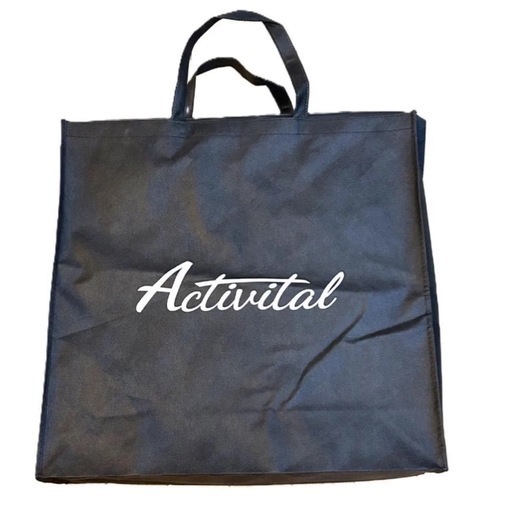 Activital 3WAY トランポリンマット ブラック 収納バッグ付き