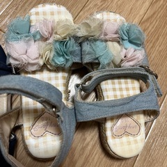 サンダル16cm🏵️の画像
