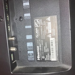 【ジャンク品】50インチテレビ2台　ハイセンス・アズマの画像
