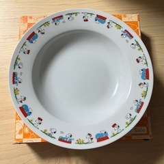 新品未使用 スヌーピー スープ皿 2枚 2皿の画像