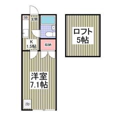 KS🌸初期費用5万円✨敷金ゼロ✨礼金ゼロ✨仲介手数料ゼロ✨東武鉄...