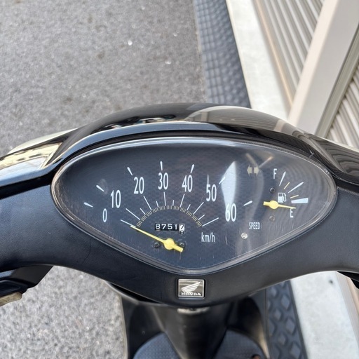 3098.定番人気　62ディオ　ミラー新品、社外マフラー付属　千葉県柏市　即日配送、自走引き取りも可能