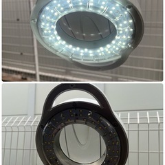 SEVEN BEAUTY　拡大レンズ付きスタンドライト［LEDタイプ］エステの画像