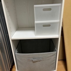 本棚カラーボックス