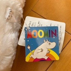 【新品・タグ付き】MOOMIN ★ ニョロニョロ　ぬいぐるみ　抱き枕　人気の画像