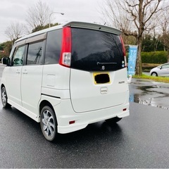 ＊スズキ　パレット　T＊車検2年＊H20年＊パワースライドドア＊テレビ＊ナビ＊AWの画像