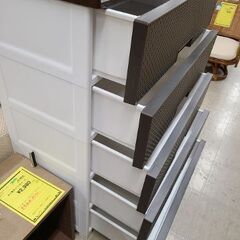 J9119　５段プラチェスト　クリーニング済み【リユースのサカイ柏店】　の画像