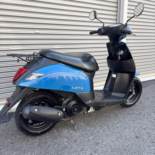 3102.高年式現行型レッツ始動性、燃費抜群千葉県柏市即日配送、自走  