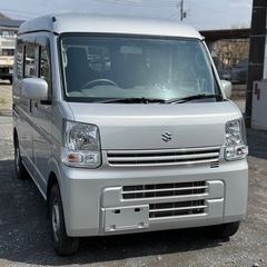 スズキ　エブリイ4WD　令和4年　走行距離3万キロ　車検2年間　...