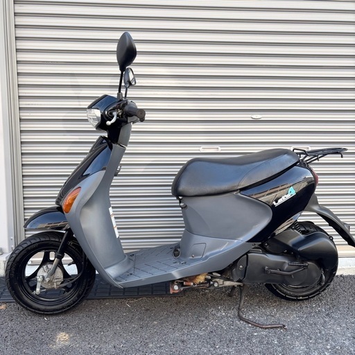 3104.お洒落可愛い　レッツ4 FI ミラー、マフラー新品　千葉県柏市　即日配送、自走引き取りも可能