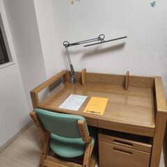 ４月5日　締切⭐浜本工芸　勉強机3点セット⭐