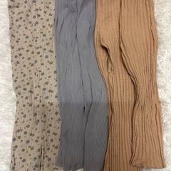 女の子長ズボン 2枚×3セット