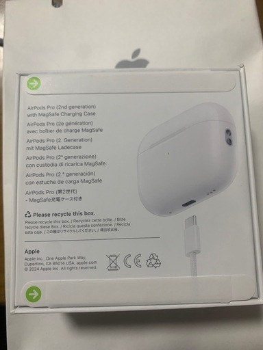 Apple AirPods Pro2 本体 ワイヤレスイヤーバッドヘッドフォン