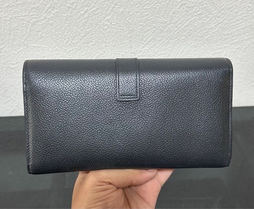 【掲載終了】SAINT LAURENT サンローラン414567YSLラインラージフラップ財布
