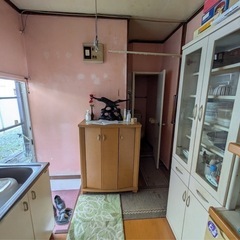 キッチン棚差し上げます4/3(木)の日中取りに来れる方限定（その他各種家具・家電あります）の画像