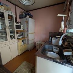 キッチン棚差し上げます4/3(木)の日中取りに来れる方限定（その他各種家具・家電あります）の画像