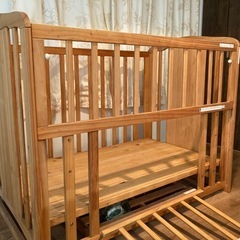 【美品】ベビーベッドの画像