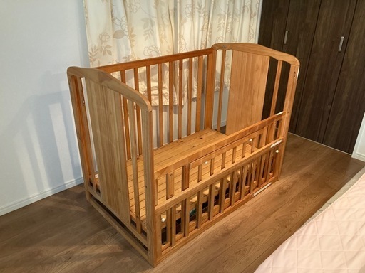 【美品】ベビーベッド