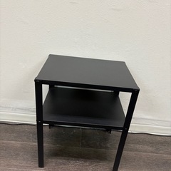 IKEAミニ棚（黒）x2台 【取りに来て頂ける方にお譲りします】