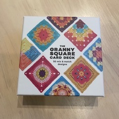 かぎ針編み　グラニースクエア 編み図カード