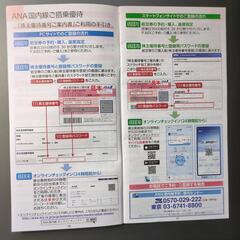 ANA半額割引　株主優待券　14枚の画像