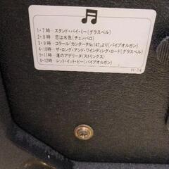 0402-001 SEIKO　オルゴール置き時計の画像