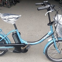 試乗🉑新車仕上げ⭐️中古子供乗せ電動自転車 ブリヂストン