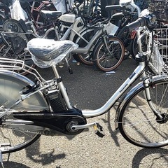 ❗️バッテリー新品キャンペーン❗️ ❣️ヤマハPAS withバッテリー新品キャンペーン❣️  試乗🉑新車みたいな⭐️中古電動ママチャリ　 ヤマハPASナチュラ・ウィズ パナソニックビビ　 ブリヂストンアシスタの画像