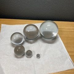 アクリルブロック　球体