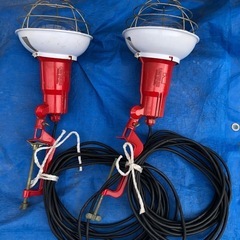 投光器　110V300W 2個の画像