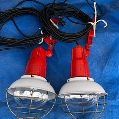 投光器　110V300W 2個