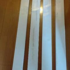 ツーバイフォー木材（白色）5本